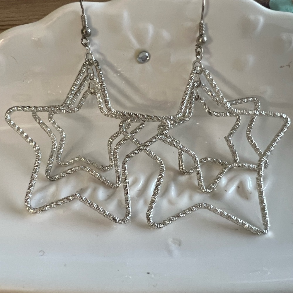 Earrings. New Years celebration earrings or any formal event. Festive